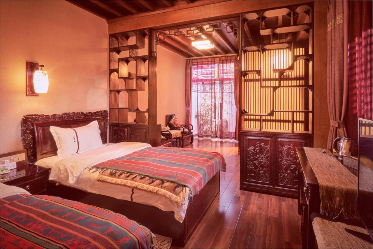 Bed and Breakfast Shaxi Aoding Courtyard à Jianchuan Extérieur photo